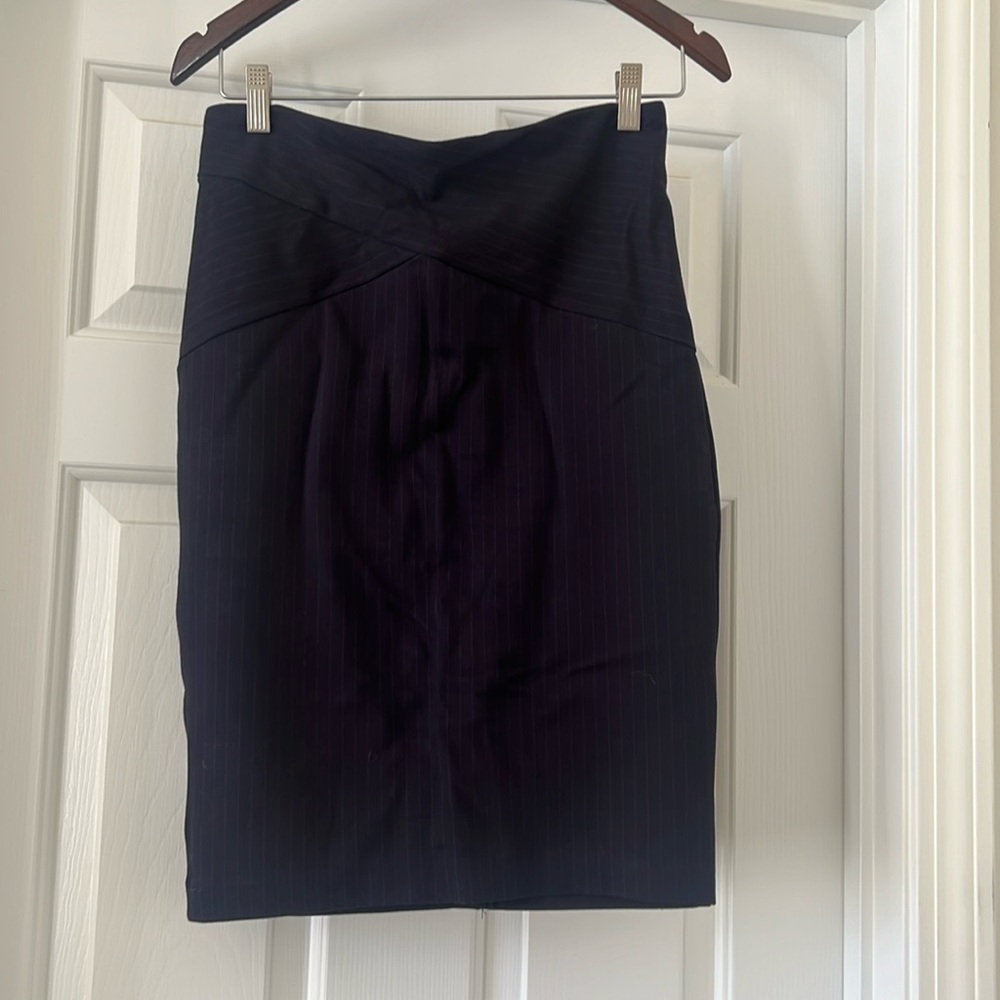 Eliane Rose comfortable pencil skirt - navy blue
